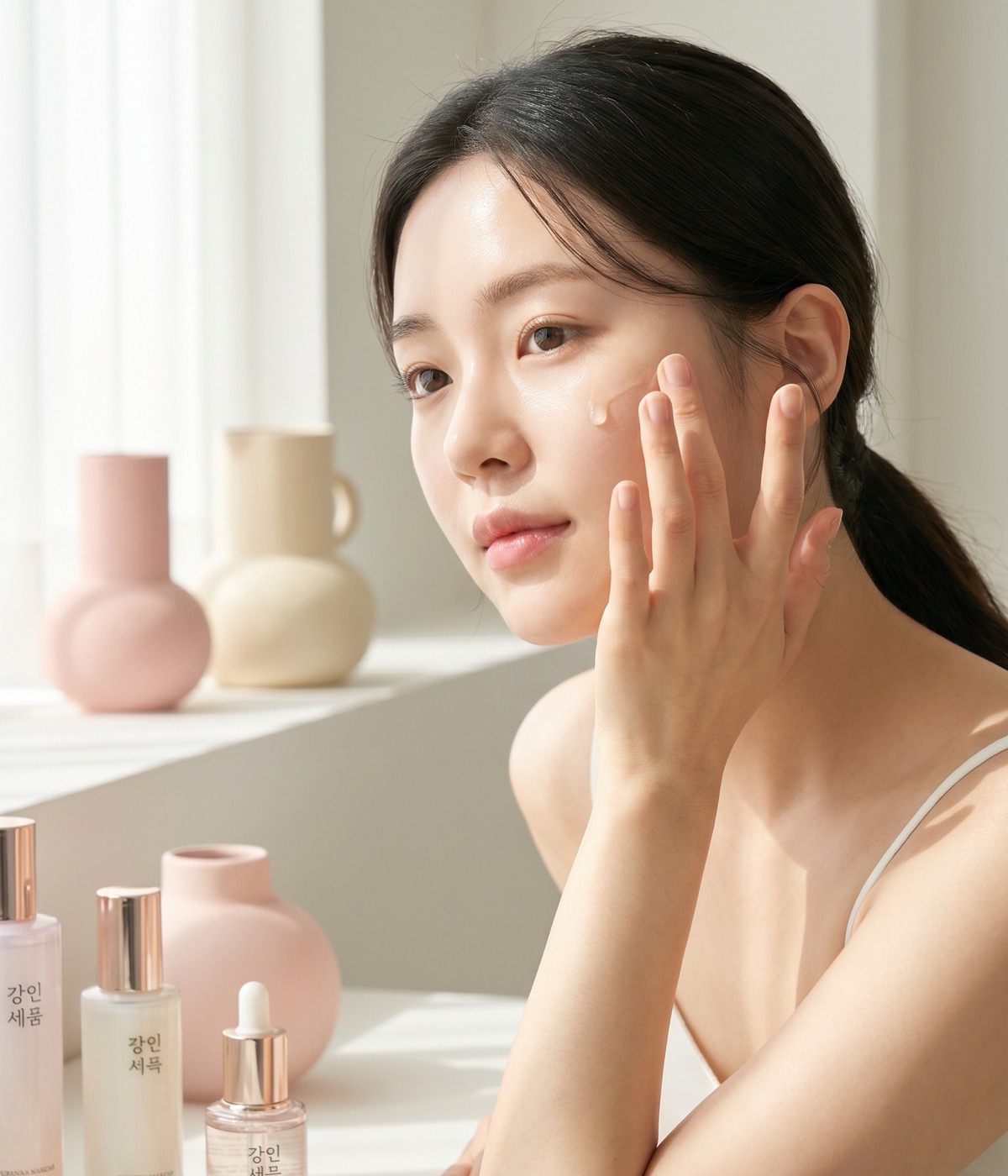 Rituel beauté coréen, peau lumineuse et soin authentique